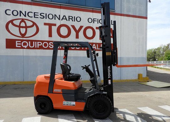 Forklift Toyota FDZN25 Series win equipment 081369614067