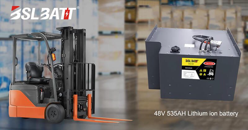 battery forklift lithium