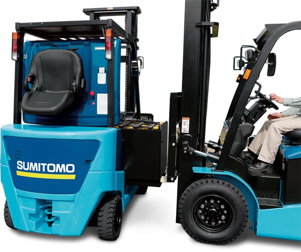 battery forklift sumitomo