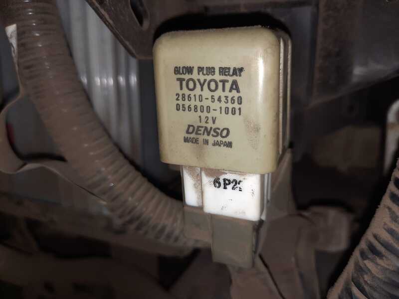 Glow Plug Relay Toyota