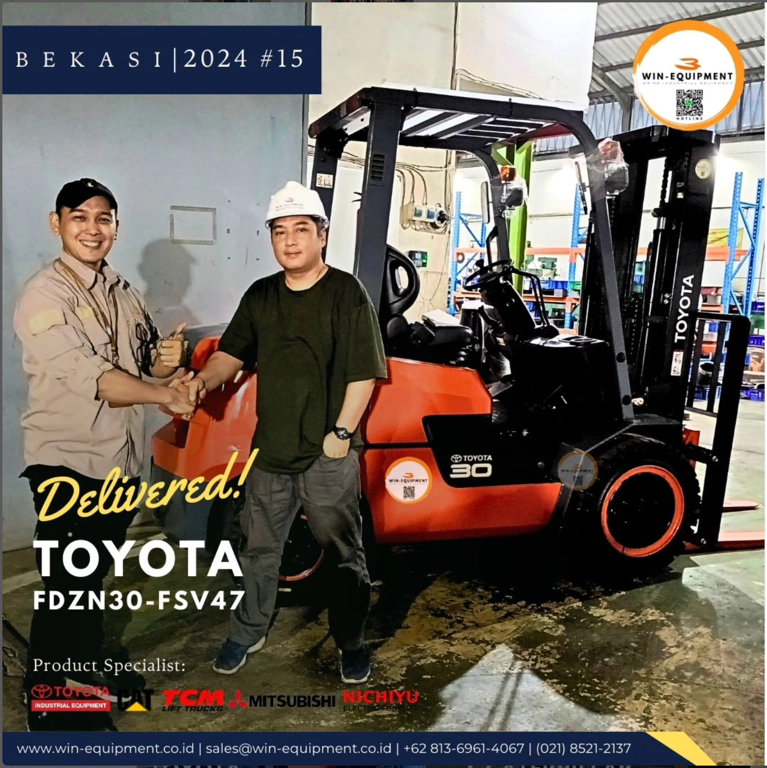 Forklift Diesel Toyota FDZN30-FSV47
